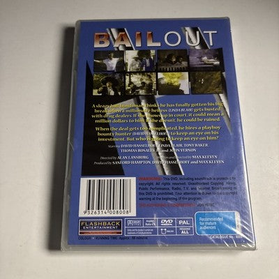 Bail Out (DVD, 1989) David Hasselhoff, Linda Blair All Regions *New Sealed*