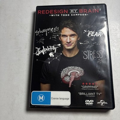 Redesign My Brain : Series 2 (DVD, 2014) Todd Sampson Region 4,2