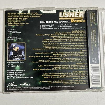 Usher – You Make Me Wanna... (Remix) (CD, 1997) Australia 74321 52642 2
