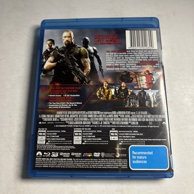 G.I. Joe - Retaliation 3D (Blu-ray 3D, 2013) Channing Tatum, Region B,4