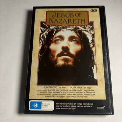 Jesus of Nazareth | Mini-Series (DVD, 1977) Anthony Quinn, All Regions