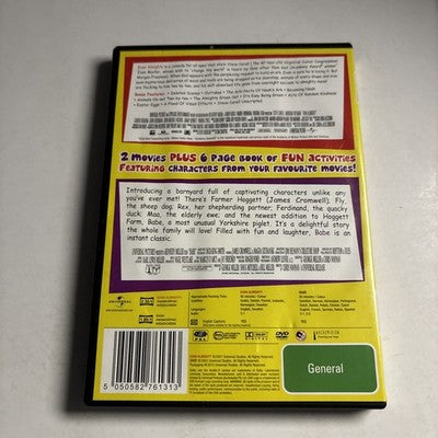 Evan Almighty / Babe (DVD, 2007) Steve Carell Region 4,2 NEW