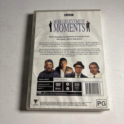 More Great Comedy Moments (DVD, 2003) BBC Young Ones, Red Dwarf Region 4