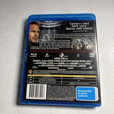 The Postman (Blu-ray, 1997) Kevin Costner Region B