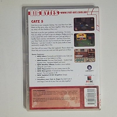 Catz 5 (PC, CD-ROM, 2002) Virtual Pet Game All Regions