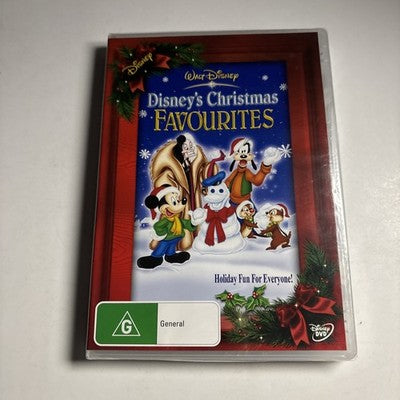 Disney's Christmas Favourites (DVD, 2005) Region 4 *New Sealed*