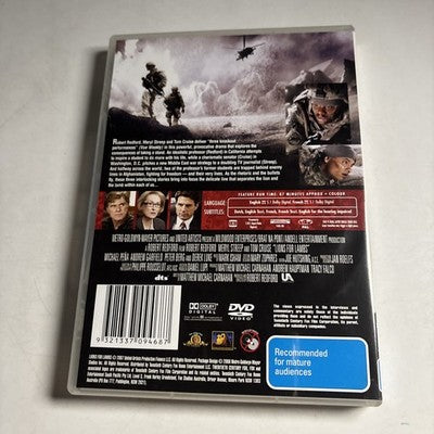 Lions for Lambs (DVD, 2007) Meryl Streep, Robert Redford, Tom Cruise, Region 4