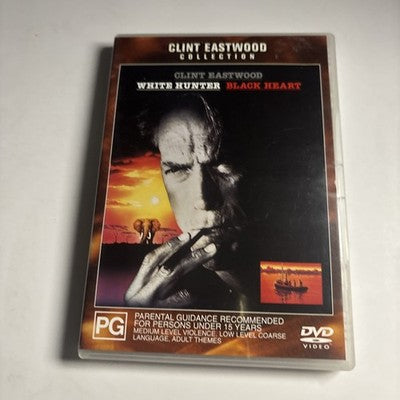 White Hunter, Black Heart (DVD, 1990) Clint Eastwood Region 4