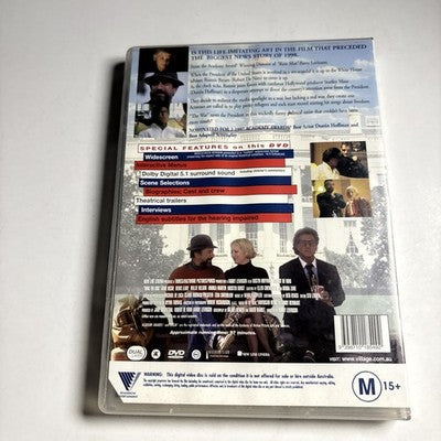 Wag the Dog (DVD, 1997) Dustin Hoffman, Robert De Niro Region 4
