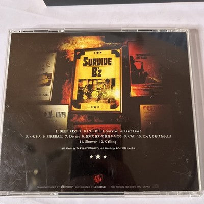 B'z – Survive (CD, 1997) Japan BMCR-7022