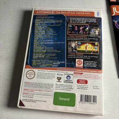 Just Dance 2 - Nintendo Wii Complete With Manual PAL