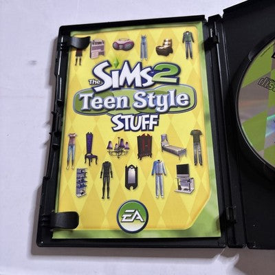 The Sims 2: Teen Style Stuff Expansion (PC, CD-ROM, 2007, EA) - Includes Manual