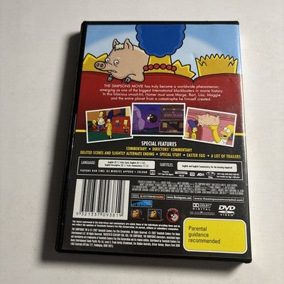 The Simpsons Movie (DVD, 2007) Region 4