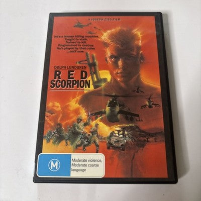 Red Scorpion (DVD, 1988) Dolph Lundgren Region 4