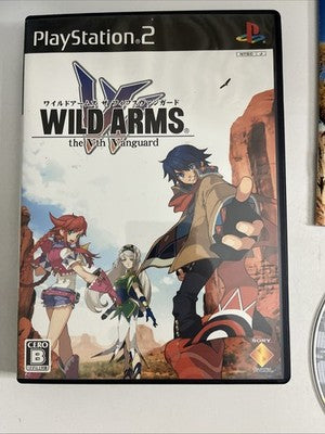 Wild Arms: The Vth Vanguard PS2 Sony PlayStation 2 NTSC-J Japanese Game Complete