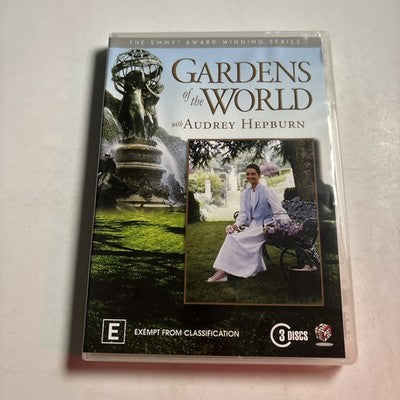 Gardens of the World with Audrey Hepburn (DVD, 1999) Region 4
