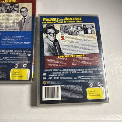 Adventures of Superman : Season 1 & 2 (DVD, 1952, 10-Disc) Region 4