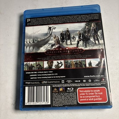 Vikings : Season 3 (Blu-ray, 2015) Region B