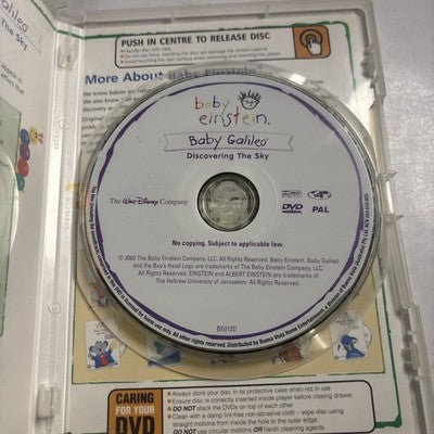 Baby Einstein - Baby Galileo (DVD, 2004) Region 4