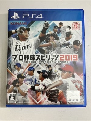 Professional Baseball Spirits 2019 PS4 Sony PlayStation 4 Japanese Game