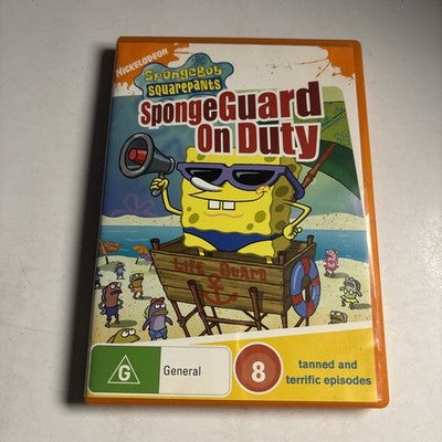 Spongebob Squarepants - Sponge Guard on Duty (DVD, 1999) Region 4