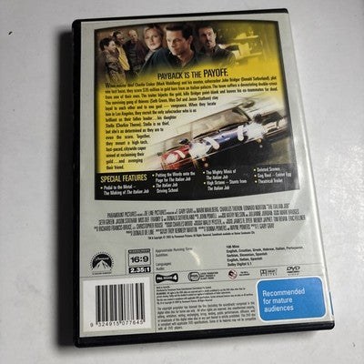 The Italian Job | Platinum Collection (DVD, 2003) Donald Sutherland Region 4 NEW