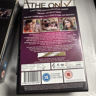 The Only Way Is Essex - Complete Series 1 2 3 (DVD, 2012, 8-Disc) Region 2