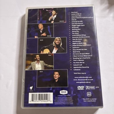 Celtic Thunder - Take Me Home (DVD, 2009) All Regions