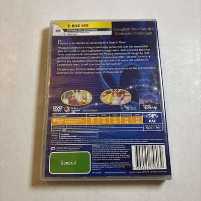 Cinderella III - A Twist in Time (Special Edition, DVD, 2007) Region 4