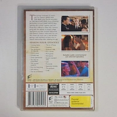 Dawson's Creek : Season 4 (DVD, 2001, 6-Disc) Region 4