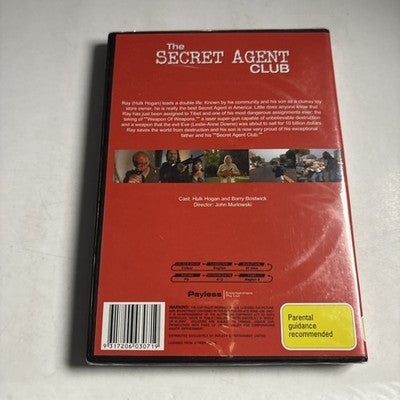 The Secret Agent Club (DVD, 1996) Hulk Hogan Region 4 *New Sealed*
