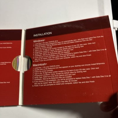 Encyclopaedia Britannica Standard 2005 PC Mac CDROM
