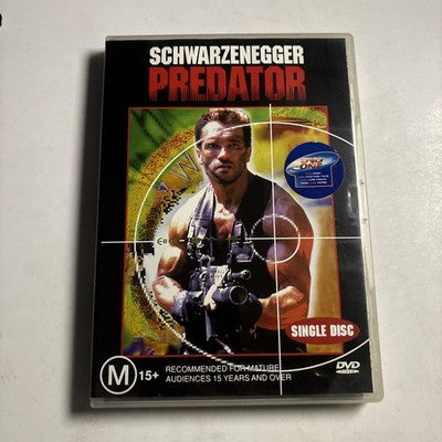 Predator (DVD, 1987) Arnold Schwarzenegger Region 4