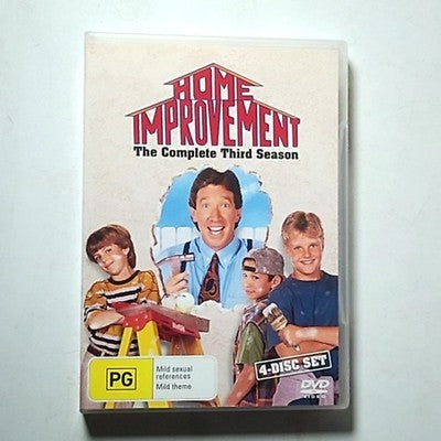 Home Improvement : Season 3 (DVD, 1993) Tim Allen Region 4 NEW