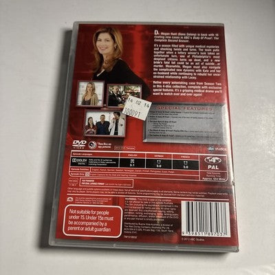 Body of Proof : Season 2 (DVD, 2012) Region 4