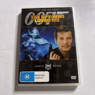 The Spy Who Loved Me 007 James Bond (DVD, 1977) Roger Moore Region 4 NEW