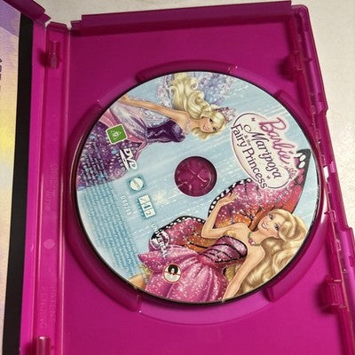 Barbie - Mariposa & the Fairy Princess (DVD, 2013) Region 4,2