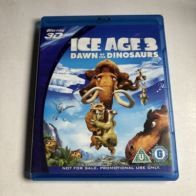 Ice Age 3 Dawn Of The Dinosaurs - Promo Edition (Blu-ray 3D, 2009) All Regions