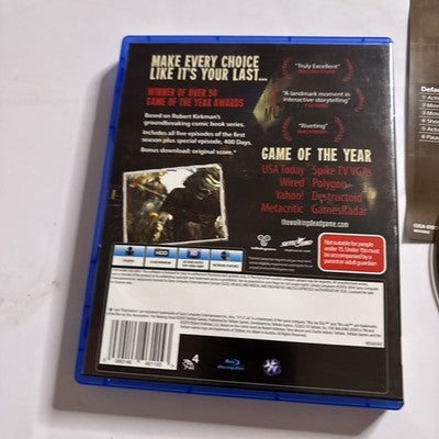 The Walking Dead Season One PS4 Sony Playstation 4