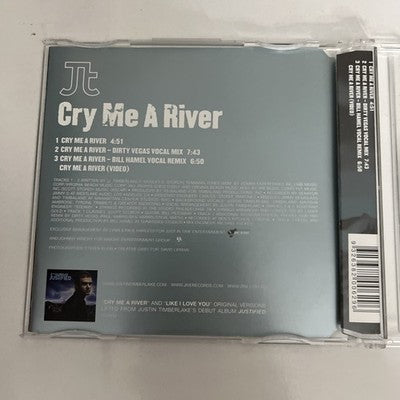 Justin Timberlake – Cry Me A River (CD, 2003) Australia & New Zealand 9254612