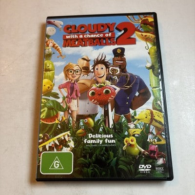 Cloudy with a Chance of Meatballs 2 (DVD, 2013) Region 4,2