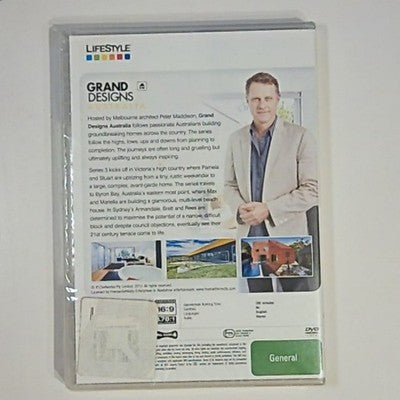Grand Designs Australia : Series 3 (DVD, 2012, 2-Disc) Region 4 *New Sealed*