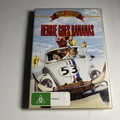 Herbie Goes Bananas (DVD, 1980) Region 4