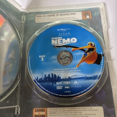 Finding Nemo (DVD, 2003) Disney Pixar Region 4