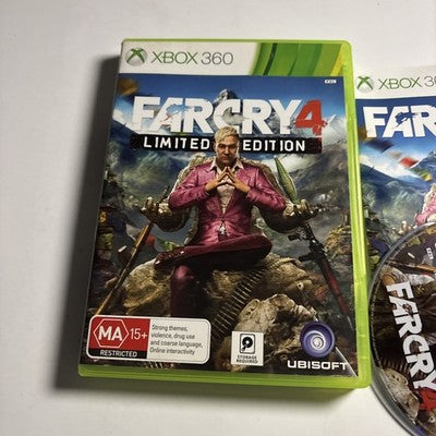 Far Cry Farcry 4 Limited Edition - Xbox 360 Game Complete with Manual - PAL