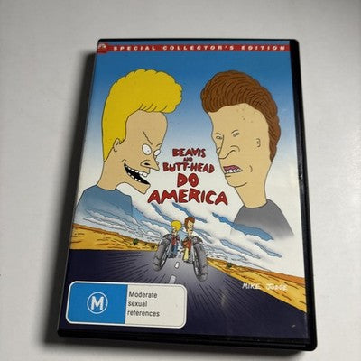 Beavis and Butthead Do America (DVD, 1996) Region 4