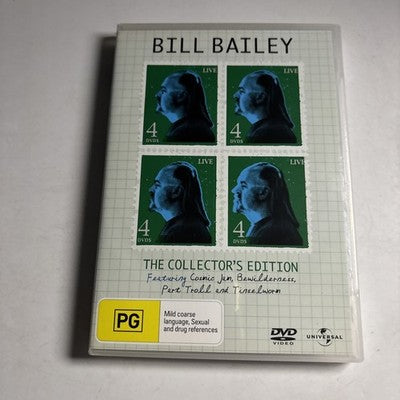 Bill Bailey - The Collector's Edition (DVD, 2007) Region 4 NEW