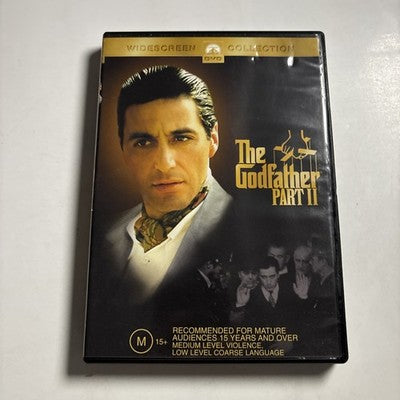 The Godfather - Part II  (DVD, 1975) Al Pacino, Robert De Niro Region 4
