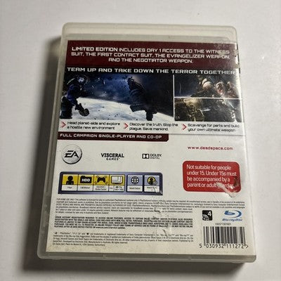 Dead Space 3 Limited Edition (Sony Playstation 3 PS3)