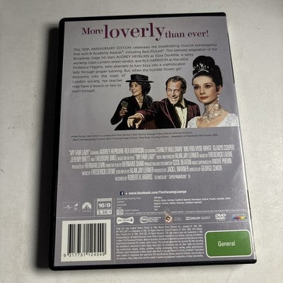 My Fair Lady (50th Anniversary Edition, DVD, 1964) Audrey Hepburn Region 4 NEW